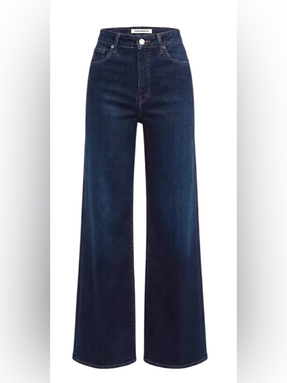 MAKE AN OFFER GOOD AMERICAN Good Waist Palazzo Dark Wash Jeans